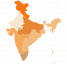 Carte régions Inde