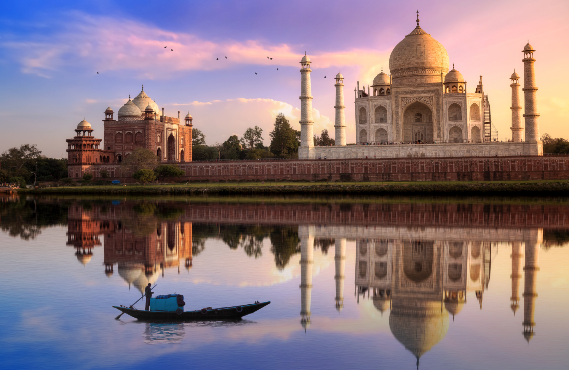 taj-mahal-sunset