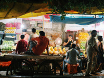 Delhi - marché nocturne