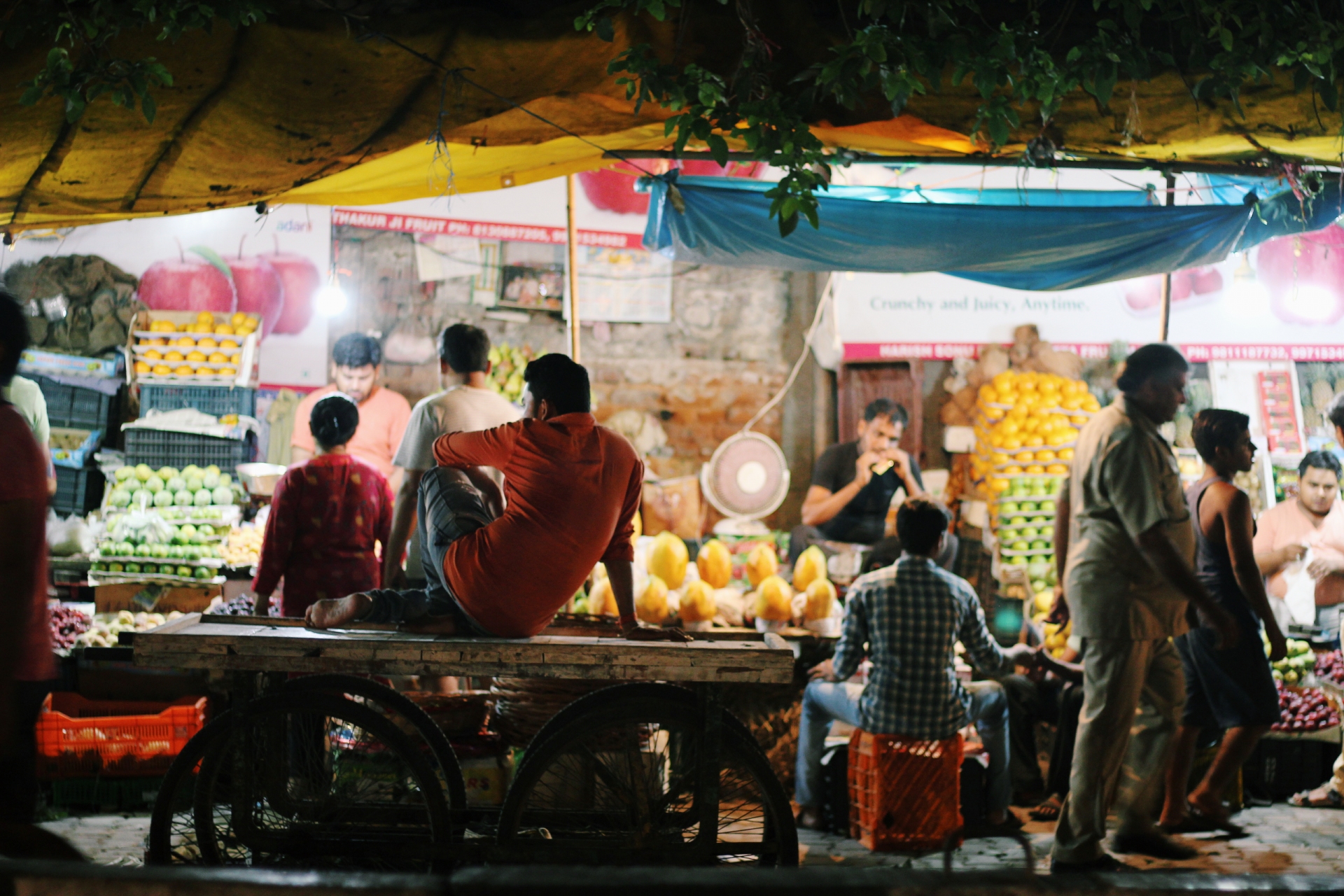 Delhi - marché nocturne